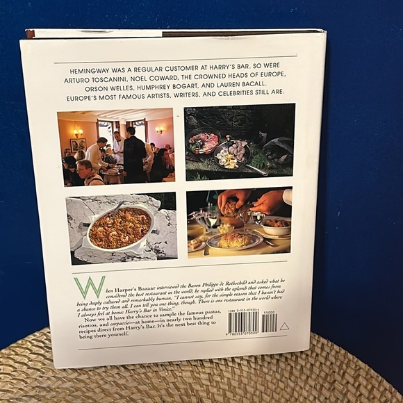 The Harry's Bar in Venice Cookbook By Arrigo Cipriani - Picture 2 of 4